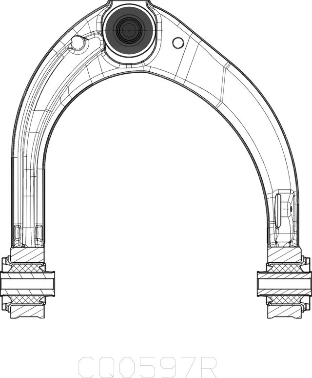 Поперечный рычаг передней подвески CTR правый верхний для Land Rover Range Rover IV 2012-2026. Артикул CQ0597R
