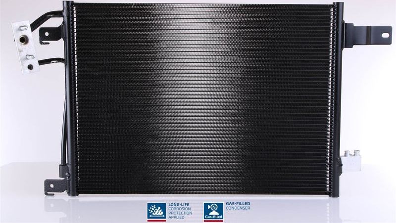 Радиатор кондиционера (конденсатор) Nissens (алюминий). Артикул 940442