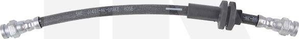 Тормозной шланг NK задний для Fiat Cinquecento 1991-1998. Артикул 852380