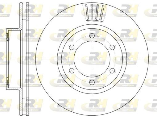 Тормозной диск RoadHouse. Артикул 6706.10