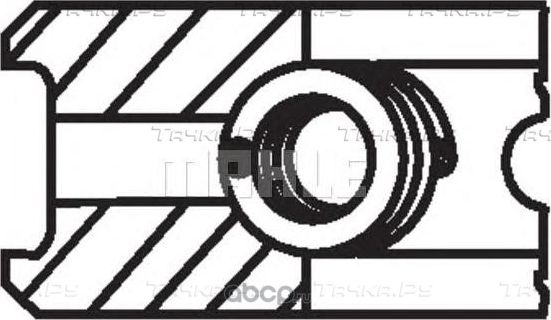 Поршневые кольца Mahle для Renault Clio I 1991-1993. Артикул 021 82 N0