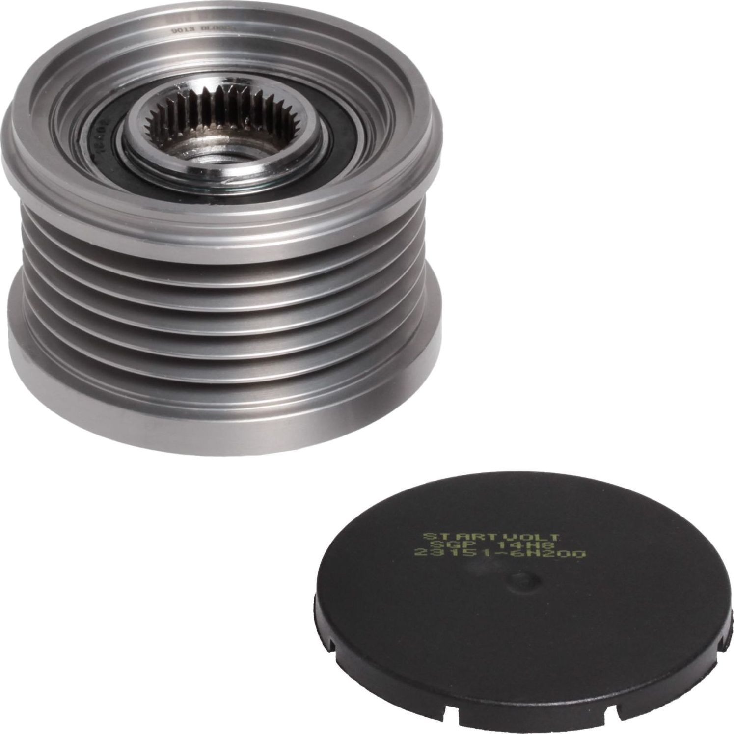 Муфта генератора обгонная StartVOLT для Nissan Primera P12 2002-2008. Артикул SGP 14H8