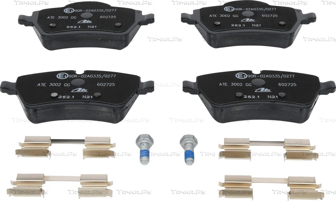 Тормозные колодки ATE передние для MINI Roadster R59 2012-2015. Артикул 13.0460-2725.2