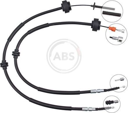 Трос ручника (тросик ручного тормоза) ABS для BMW X6 I (E71) 2008-2014. Артикул K10080
