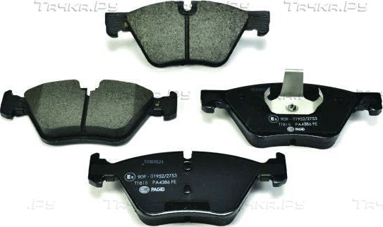 Тормозные колодки Hella передние для BMW 5 VI (F10/F11/F07) 2009-2017. Артикул 8DB 355 014-351