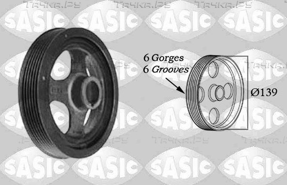 Шкив коленвала Sasic для Toyota Echo 2002-2005. Артикул 2156028
