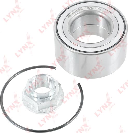 Ступичный подшипник (комплект) LYNXauto передний для Hyundai Solaris I 2013-2017. Артикул WB-1541