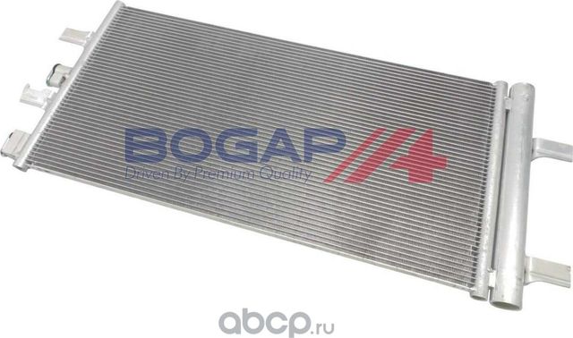 [Premium] Радиатор кондиционера (Bogap). Артикул B4117121