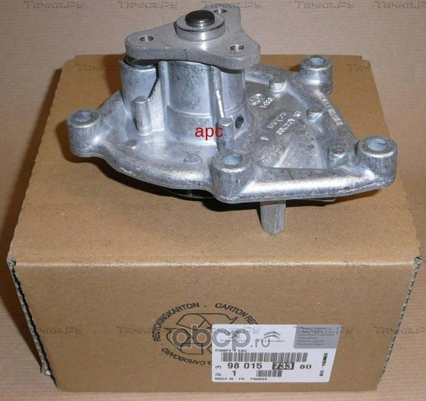 Помпа (водяной насос) PSA для Peugeot 408 I 2010-2026. Артикул 9801573380