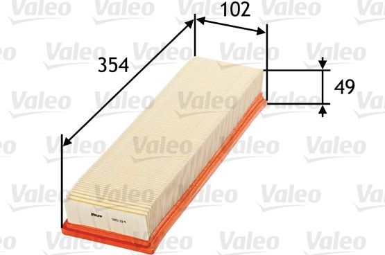 Воздушный фильтр Valeo. Артикул 585114