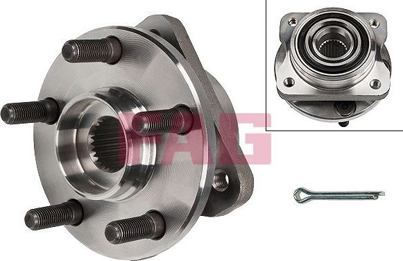 Ступичный подшипник (комплект) Fag. Артикул 713 6700 10