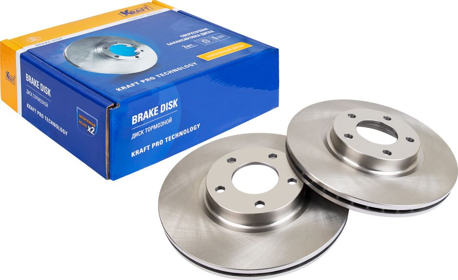 Диск тормозной MAZDA 3 09- перед. D300mm (Kraft). Артикул KT016048