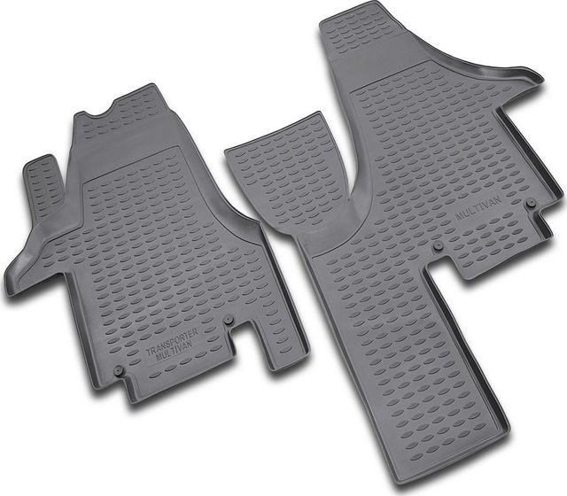 Коврики Element для салона Volkswagen Multivan T5 2003-2015 СЕРЫЕ. Артикул NLC.51.17.211