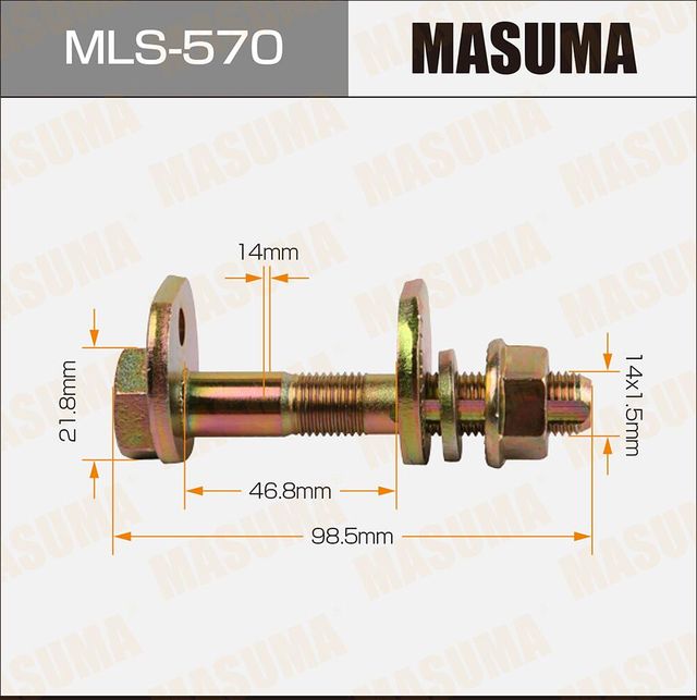 Болт развальный Masuma. Артикул MLS-570