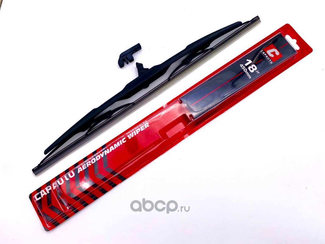 ЩЕТКА СТЕКЛООЧИСТИТЕЛЯ 450MM КАРКАСНАЯ СО СПОЙЛЕРО (Capauto). Артикул SPOILER18