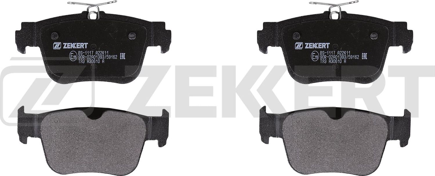 Тормозные колодки Zekkert. Артикул BS-1117
