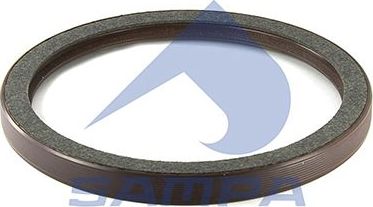 Сальник коленвала Sampa (FPM (Fluor-Kautschuk)). Артикул 031.288