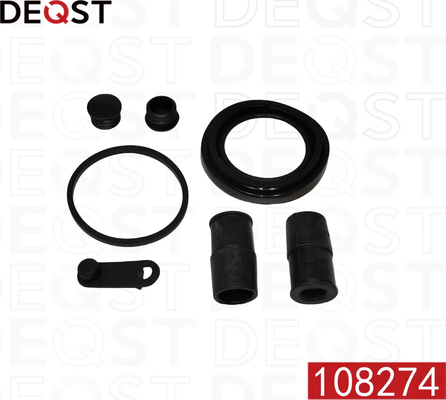 Ремкомплект тормозного суппорта переднего (для поршня O 54 mm, суппорт ATE). AUD (Deqst). Артикул 108274