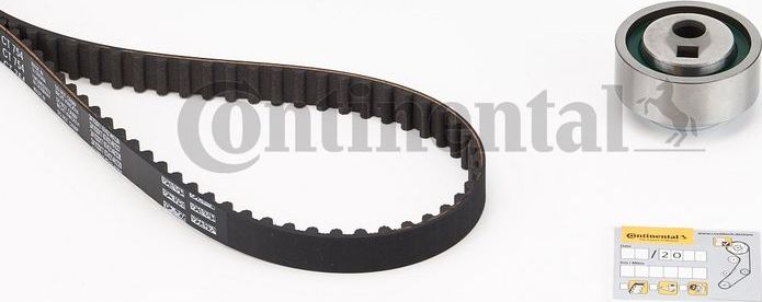 Ремень ГРМ с роликами (комплект) ContiTech. Артикул CT754K1
