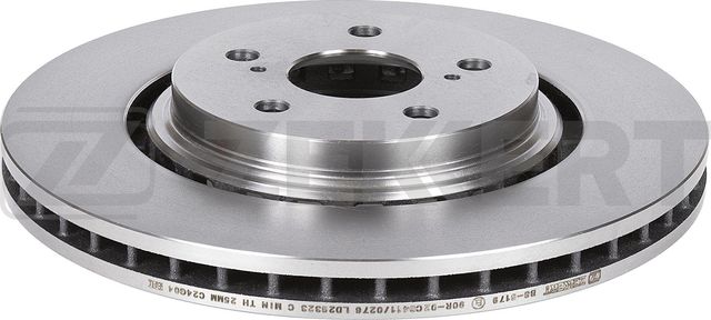 Тормозной диск Zekkert передний для Lexus RX IV 2015-2026. Артикул BS-6179