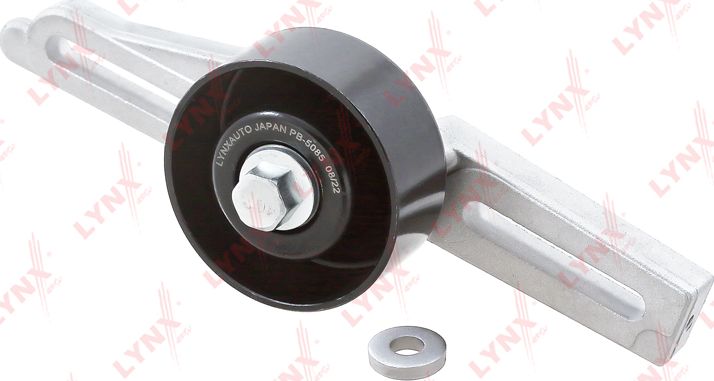 Натяжной ролик (натяжитель) приводного поликлинового ремня LYNXauto. Артикул PB-5085
