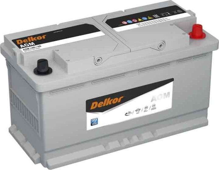 DELKOR AGM 95R 900A 353x175x190. Артикул AGMLN5