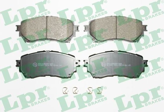 Тормозные колодки LPR. Артикул 05P1916