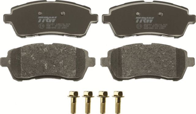Тормозные колодки TRW COTEC. Артикул GDB1893