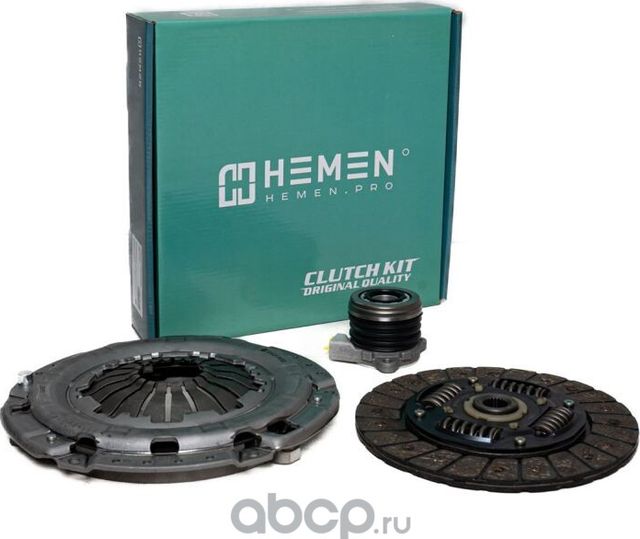 Комплект сцепления с выжимным подшипником Chevrolet Lacetti, Daewoo Nubira 1.4-1 (Hemen). Артикул HCK021