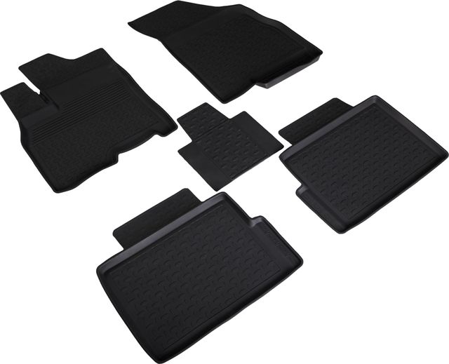 Коврики резиновые Seintex с высоким бортиком для салона Chery Tiggo 7 Pro 2020-2026. Артикул 98583