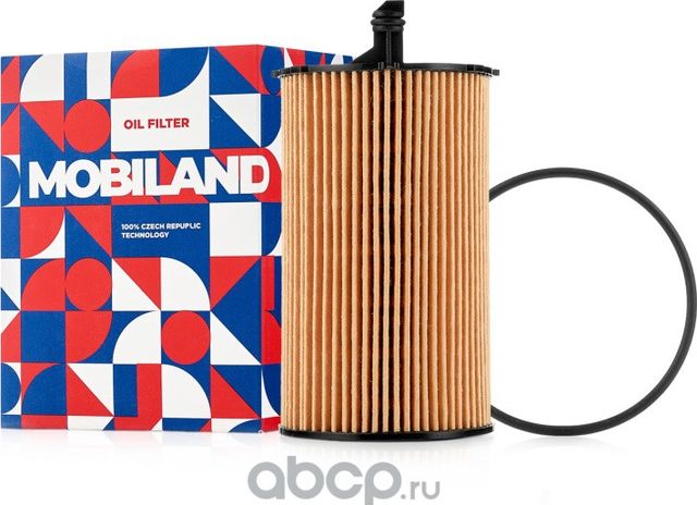 Фильтр масляный для а/м AUDI A4 B8 (8K2, 8K5), A5 (8T3, 8TA), A6 C7 (4G2, 4GC, 4 (Mobiland). Артикул 802002230
