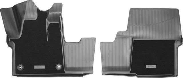 Коврики комбинированные 3D Норпласт (перед. пара) для салона Citroen SpaceTourer 2018-2026. Артикул NPA10-C64-900-1-CM