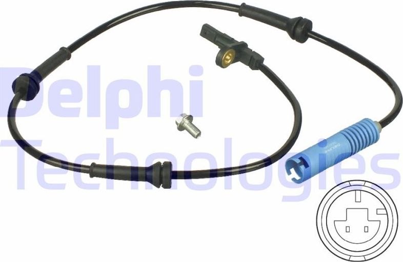 Датчик ABS Delphi. Артикул SS20340