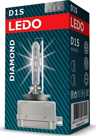 Лампа D1S 5000К LEDO Diamond. Артикул 85410lxd