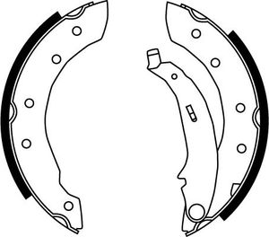 Тормозные колодки TRW задние для Citroen Saxo 1996-2004. Артикул GS8729