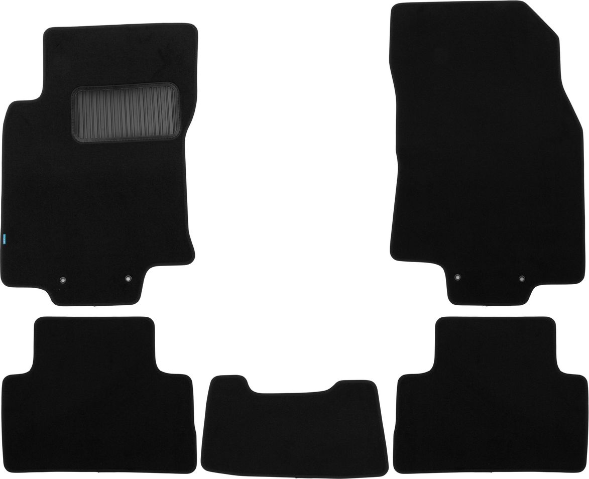 Коврики Klever Premium для салона Nissan Qashqai II кроссовер сборка РФ 2014-2026. Артикул KLEVER03365622110kh