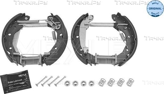 Тормозные колодки Meyle Original Kit задние для Daewoo Matiz I 1998-2005. Артикул 29-14 533 0002/K