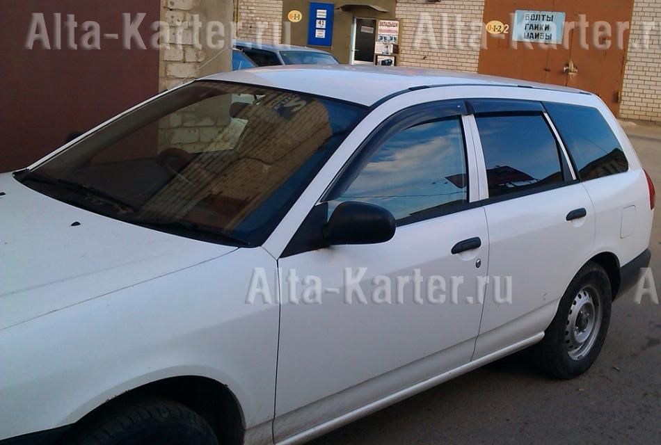 Дефлекторы Cobra Tuning для окон Nissan AD универсал Y11 1999-2008. Артикул N12699