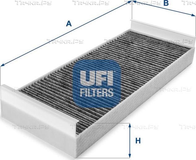 Салонный фильтр UFI для MAN TGM 2005-2026. Артикул 54.177.00