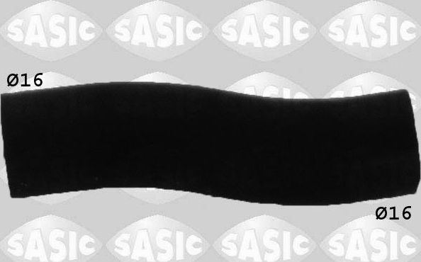 Патрубок системы охлаждения (радиатора) Sasic правый для Audi A1 I (8X) 2011-2015. Артикул 3406061