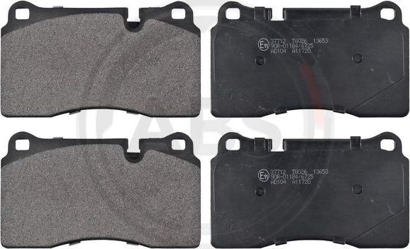 Тормозные колодки ABS. Артикул 37712