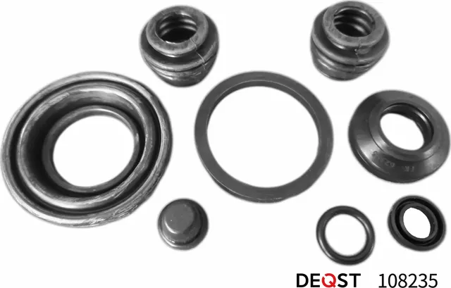 Ремкомплект тормозного суппорта заднего (для поршня O 30mm  суппорт Nissin/Lucas). HONDA Civic V-VI  (Deqst). Артикул 108235