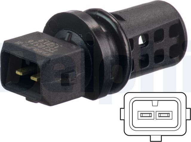 Датчик температуры охлаждающей жидкости Delphi для Mercedes-Benz V-Класс I (W638) 1997-2003. Артикул TS10476