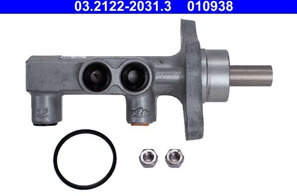 Тормозной цилиндр главный ATE для Renault Duster I 2011-2020. Артикул 03.2122-2031.3