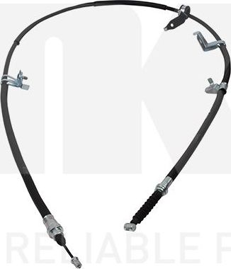 Трос ручника (тросик ручного тормоза) NK левый для Mazda 5 II (CW) 2010-2015. Артикул 903282
