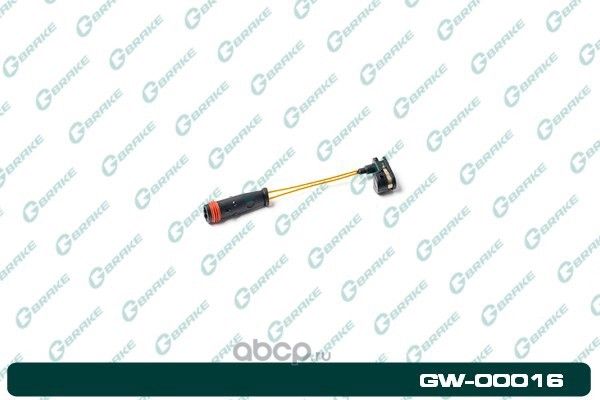 Датчик износа G brake GW 00016 (G-Brake). Артикул GW00016