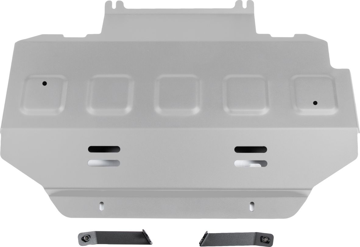 Защита алюминиевая Rival для радиатора Great Wall Poer King Kong МКПП 4WD 2023-2026. Артикул 333.2026.1