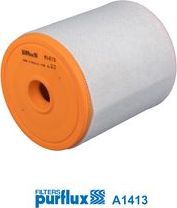 Воздушный фильтр Purflux для Audi S6 IV (C7) 2012-2018. Артикул A1413