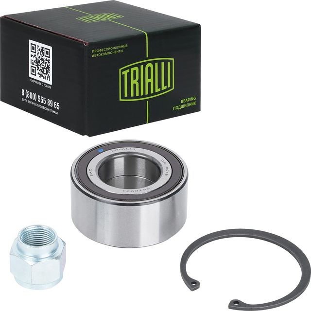 Ступичный подшипник (комплект) Trialli передний для Peugeot 301 I 2012-2026. Артикул CS 2078