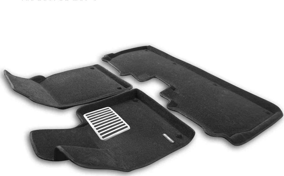 Коврики текстильные Euromat 3D Lux для салона Hongqi E-HS9 2020-2026. Артикул EM3D-001481